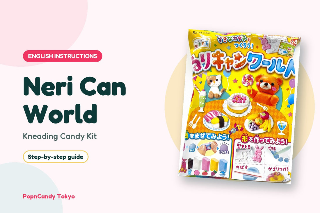 Neri Can World DIY candy kit — English instructions, step by step