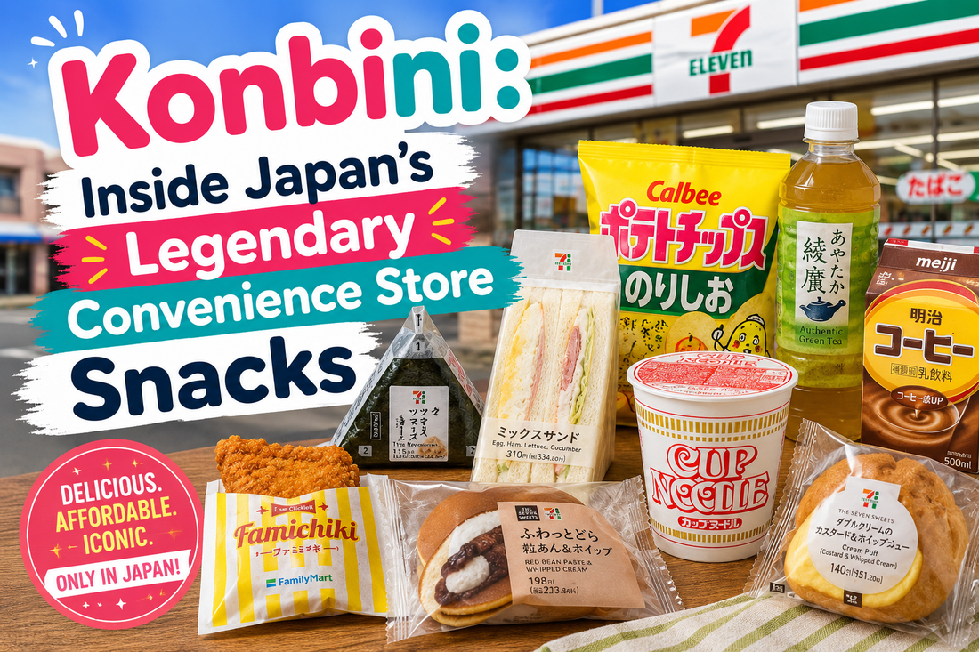 Konbini: inside Japan's legendary convenience store snacks - onigiri, sandos, Famichiki, Cup Noodle and more