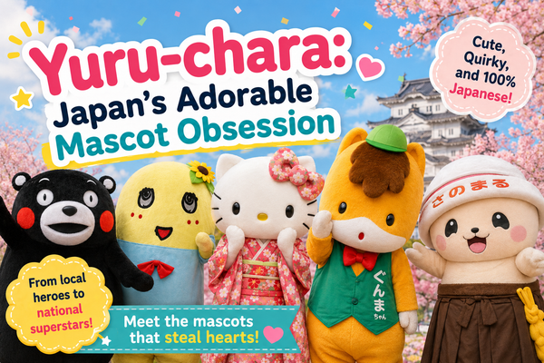 Yuru-chara: Japan's adorable mascot obsession - Kumamon, Gunma-chan and friends