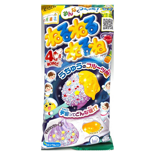 Nerunerunerune うちゅうのフルーツ味 by Kracie, Japanese package front