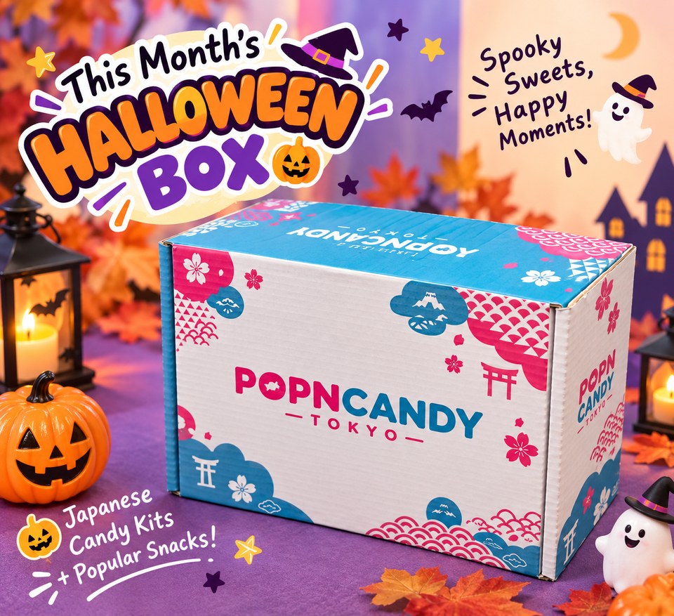 This month's Halloween box — PopnCandy Tokyo